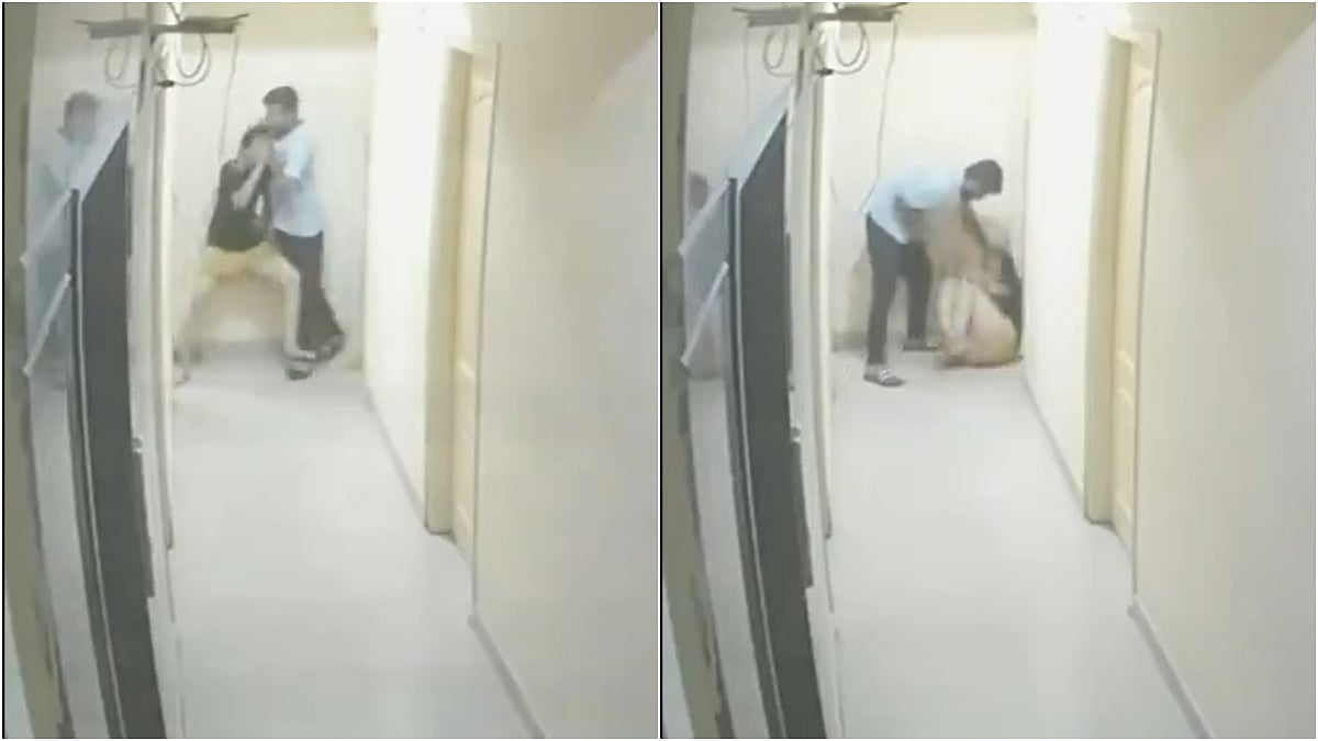 Screengrab from the CCTV footage |  - X/@HateDetectors